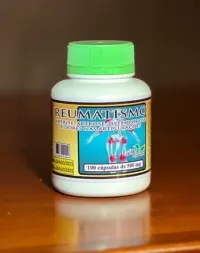 Imagem de COMPOSTO REUMATISMO ARTRITE ARTROSE OSTEOPOROSE E DORES NAS ARTICULAÇÕES 100 CÁPSULAS